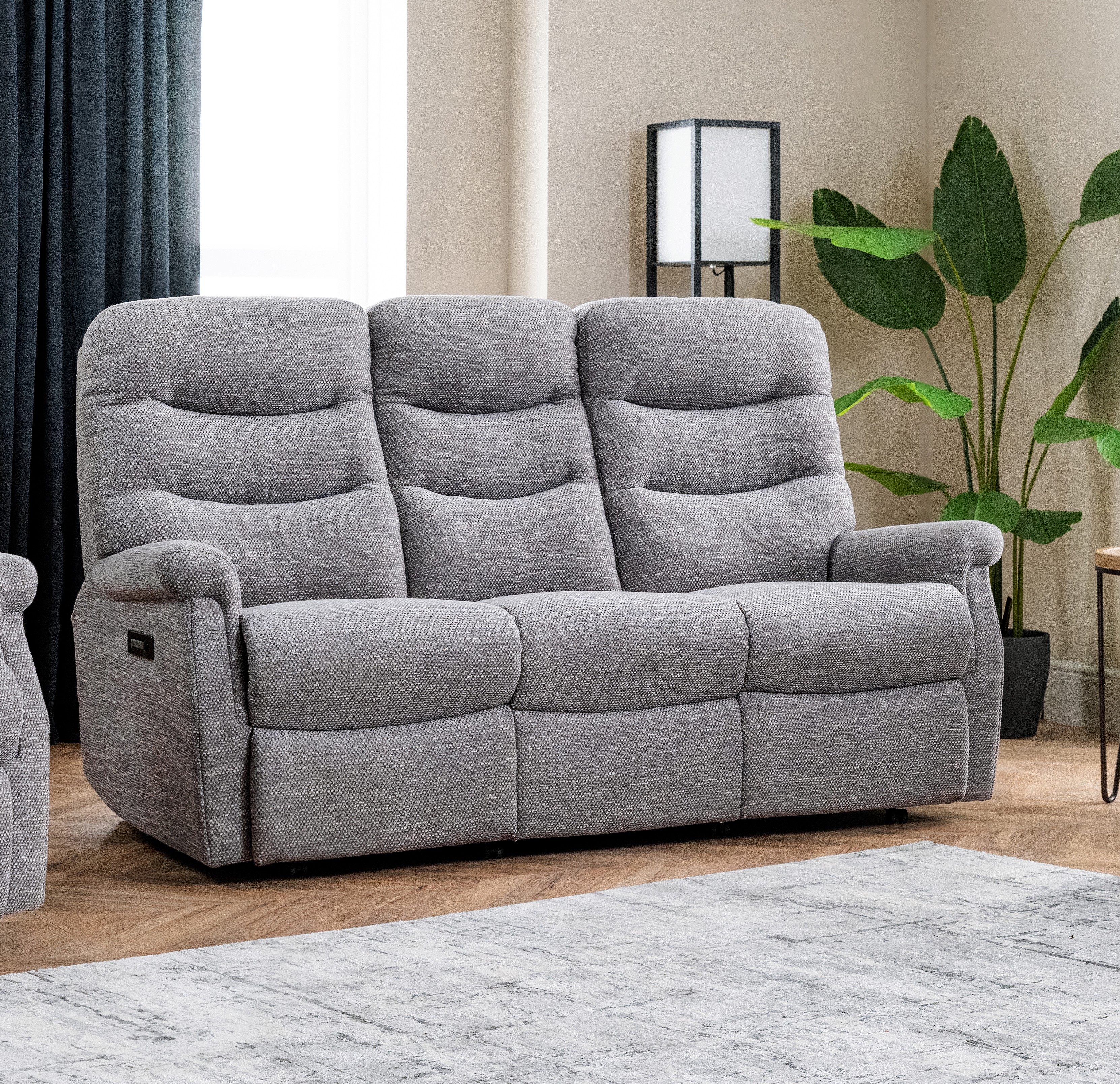Seville 3 seater Manual Recliner Seville 3 seater Manual Recliner
